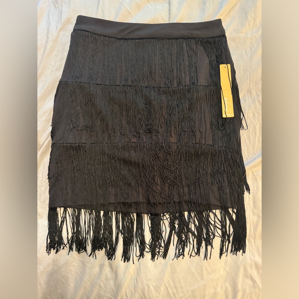Takara fringe skirt